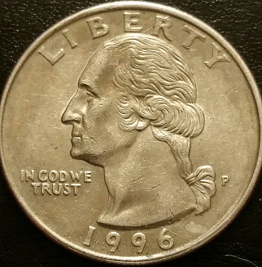 4x-1996-P-Quarters-Showing-The-Progression-Of-A-Die-Crack?